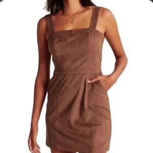 Abercrombie Suede Mini Dress